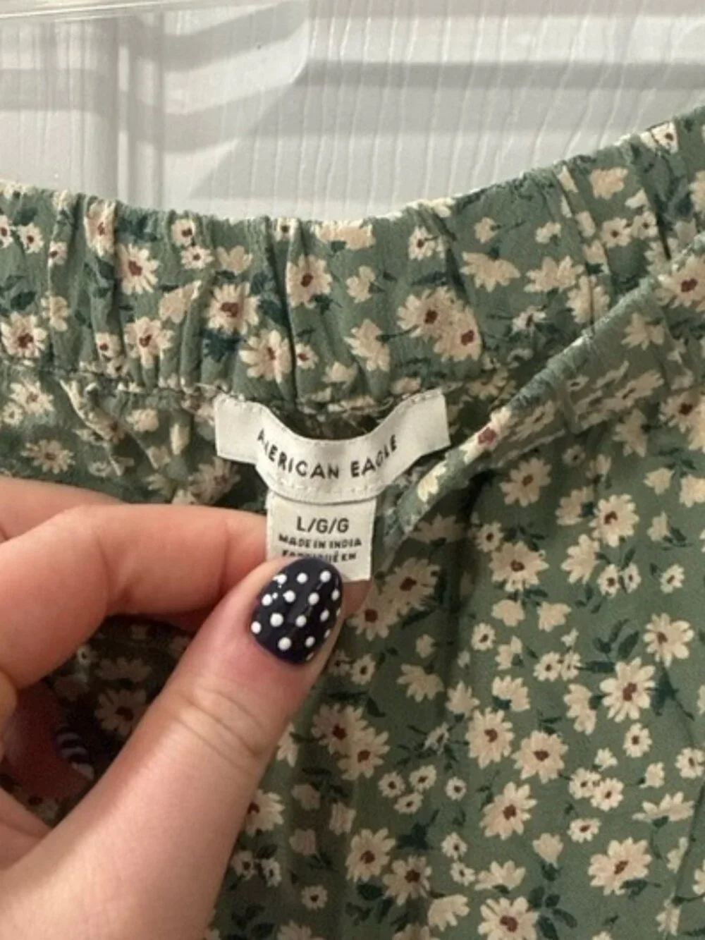 Green Floral Maxi Skirt - Picture 2 of 3